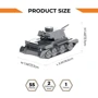 Коллекционная модель-конструктор Metal Time Cruiser Mk III танк World of Tanks (MT064) фото 8