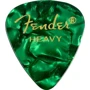 Медиатор Набор медиаторов Fender 351 Premium Celluloid Green Moto Heavy
