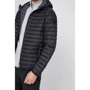 Куртка CMP Man Jacket Fix Hood Nero-Titanio 30K2747-87UH 52 черная демисезонная с капюшоном: Длина рукава Длинный