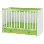 Детская кроватка Bertoni DREAM 140х70 (white/green)