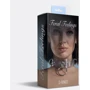 Ошейник для фиксации Feral Feelings - D-Rings Trasparent