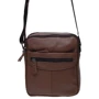 Мужская сумка через плечо Borsa Leather коричневая (K11029-brown): Пол Мужской