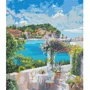 Картина по номерам Идейка КНО12834 Завтрак у моря (big), 50x65 см