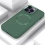 Чехол для iPhone TPU Case Bonbon Metal Style with MagSafe Pine Green for iPhone 13: Цвет зеленый