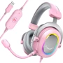 Наушники Fifine RGB H6P Pink