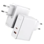 Зарядное устройство Baseus Wall Charger GaN5 Pro USB+USB-C 100W White with USB-C Сable (CCGP090202): Кабель в комплекте USB-C