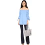 Женская сумка тоут Michael Kors Jet Set Item серая (30F2STTT8L081): Фактура Матовая, Сафьяно