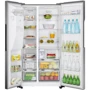 Холодильник Side-by-Side Gorenje NRS9181VX: Расположение морозильной камеры Слева