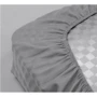 Простирадло LightHouse Sateen Stripe Grey на гумці страйп-сатин 180х200+25см (603722): Матеріал сатин