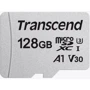 Карта памяти Transcend 128GB microSDXC Class 10 UHS-I U3 V30 A1 (TS128GUSD300S)