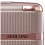 Валіза Semi Line 20" (S) Champagne шампань (T5668-2): Матеріал Пластик