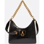 Женская сумка хобо GUESS STEPHI HOBO черная (HWCB7875020-BLA)