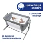 Дитяче ліжечко Chicco Next2Me Magic (87041.40.09): Колеса 4 колеса