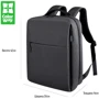 Сумка для ноутбуков ColorWay 15.6" Travel Business Black (CW-BPTB156-BK) фото 11