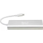 Адаптер Intracom Adapter Manhattan USB-C to HDMI+2xUSB3.0+RJ45+SD PD Silver: Дополнительные разъемы HDMI, USB-C, USB 3.0