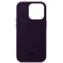 Чохол для iPhone ArmorStandart FAKE Leather Case Dark Cherry (ARM64398) для iPhone 14 Pro: Колір фиолетовый