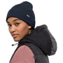 Шапка Jack Wolfskin Essential Beanie темно-синяя (1910881_1010): Производитель Jack Wolfskin