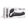 Безремневой страпон с вибрацией Strap-On-Me Vibrating Black L