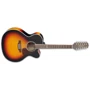 Гитара электроакустическая TAKAMINE GJ72CE-12BSB: Материал корпуса Ель