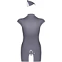Костюм стюардессы Obsessive Stewardess grey S/M