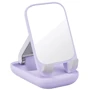 Держатель Baseus Desk Holder Seashell Folding Mirror Purple (B10551501511-00)