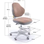 Дитяче крісло Evo-Kids Mio Classic DP (арт.Y-405 DP) фото 7