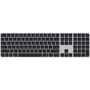 Аксесуар для Mac Apple Magic Keyboard з Touch ID та Numeric Keypad для Mac USB‑C Black Keys (MXK83) 2024