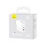 Зарядное устройство Baseus Wall Charger GaN5 Pro USB+USB-C 100W White with USB-C Сable (CCGP090202) фото 7