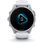 Смарт-годинник Garmin Fenix 8 AMOLED 43mm Silver with Whitestone Silicone Band (010-02903-00): Матеріал корпуса нержавеющая сталь