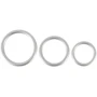 Набір ерекційних кілець Metallic Silicone Cock Ring Set