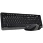 Комплект бездротовий A4Tech Fstyler FG1010 Black/Grey: Призначення стандартна