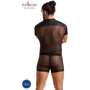 Соблазнительный комплект Passion 052 SET MICHAEL black XXL/XXXL