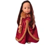 Интерактивная кукла в платье Limo Toy Красный UA (M 5414-15-2)