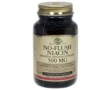 Solgar No-Flush Niacin 500 mg (Vitamin B3) (Inositol Hexanicotinate) 50 Vegetable Capsules