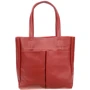 Жіноча сумка шоппер Borsa Leather червона (10t9260-red)