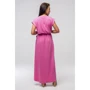 Платье FLFashion Asti ППА 2132 48-50 розовое повседневное длинное макси: Состав Полиэстер, Вискоза