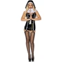 Костюм Грешная Сестра Leg Avenue Vinyl Sinful Sister S Black