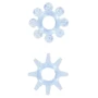 Набір із 2 шт кілець на пеніс Power stretchy Rings Blue, 3006009938