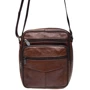 Мужская сумка планшет Borsa Leather коричневая (K18490-brown): Пол Мужской