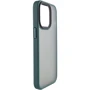 Чохол для iPhone Mobile Case TPU+PC Metal Buttons Green для iPhone 13 Pro Max: Колір зеленый