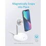 Зарядний пристрій ANKER Wireless Charger MagSafe Stand PowerWave 15W White (A2540G21) для iPhone 16 I 15  I 14 I 13 I 12 series: Особливості MagSafe