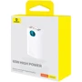 Зовнішній акумулятор Baseus Power Bank 26800mAh Amblight Digital Display Quick Charge 65W White (P10022402223-00): Ємність батареї, мАг 26800
