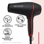 Фен Revlon Smoothstay (RVDR5317E): Додаткові параметри Съемная задняя решетка, Вращение насадки, Подача холодного воздуха, Петля для подвешивания, Защита о