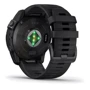 Смарт-часы Garmin Epix Pro (Gen 2) 51mm Sapphire Carbon Grey DLC Titanium with Black Band (010-02804-01): Фитнес-функции Шагомер, Умный будильник, Секундомер, Пульсометр, Пульсоксиметр, Подсчет калорий, Альтиметр, GPS-модуль