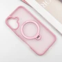 Чохол для iPhone Mobile Case Metal Buttons with MagSafe HQ Ring Pink для iPhone 16: Колір розовый
