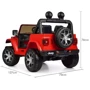 Дитячий електромобіль Джип Bambi Racer, червоний (M 4176EBLR-3)