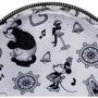 Рюкзак Loungefly Disney - Mickey Mouse Steamboat Willie Music Cruise Mini Backpack (WDBK1657): Корпус рюкзака Мягкий