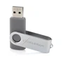USB-флешка eXceleram 32GB P1 Series USB 2.0 Silver/Grey (EXP1U2SIG32): Объем памяти 32 GB