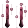 Пульсатор Temptasia by Blush - Trixie Thrusting Dildo - Wine Red