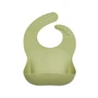Нагрудник силиконовый Twins Bib TB-03-06, olive, оливковый